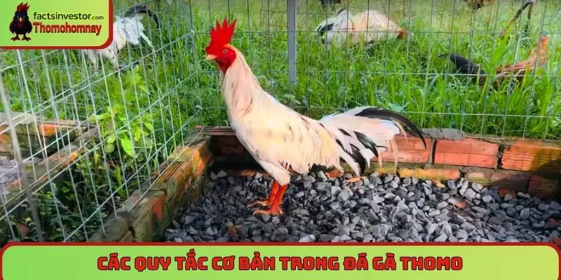 Các quy tắc cơ bản trong đá gà Thomo